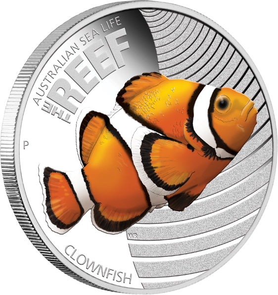 50 c, Rafa koralowa - Błazenek / The reef - Australian sea life - Clownfish, 2010