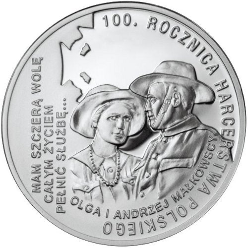 10 zł, 100. rocznica Harcerstwa Polskiego, 2010