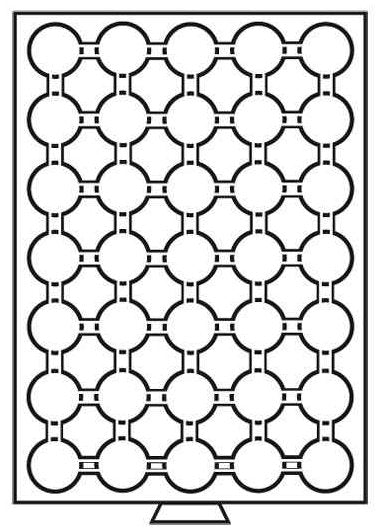 Kaseta MB CAPS 26 na monety 200 zł w kapslach