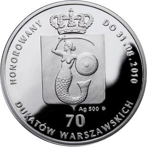 70 Dukatów Warszawskich - Błogosławiony Ksiądz Jerzy Popiełuszko