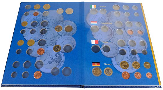 Album na monety Euro tom 1