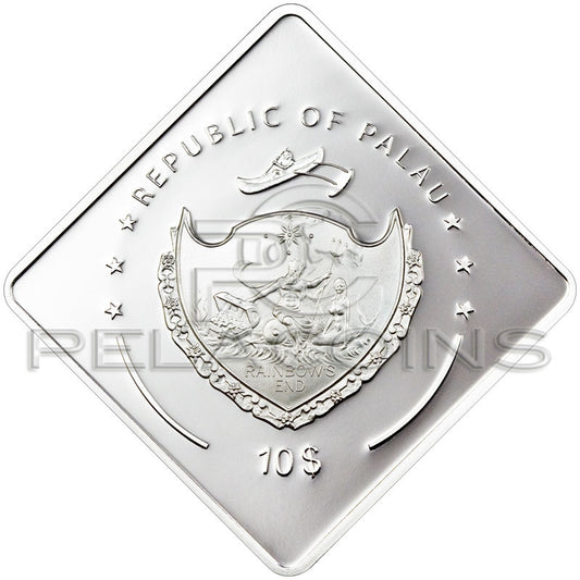 PALAU 10$ 2009 HMS PRINCE OF WALES