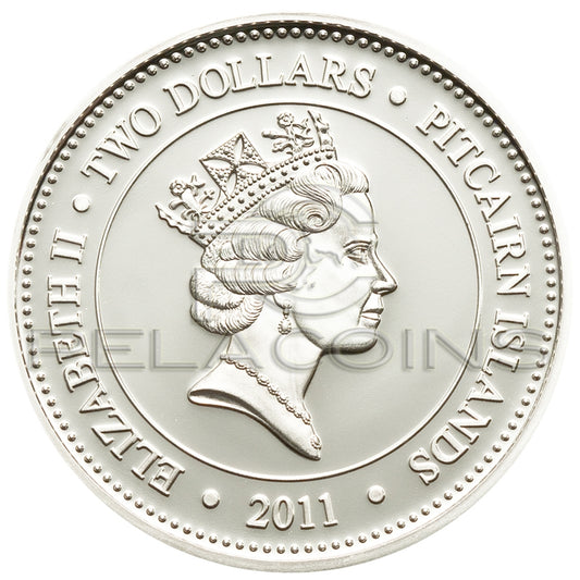 Pitcairn Islands 2012 2$ Anoplogaster Cornuta - Deep Sea Fish 4