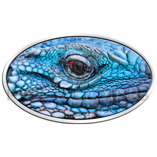Niue Island 2012 2$ Blue Iguana Ultra high Relief
