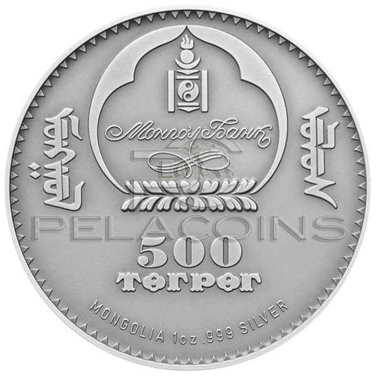 Mongolia 2013 500 Togrog Argali Ovis Ammon Wildlife Protection