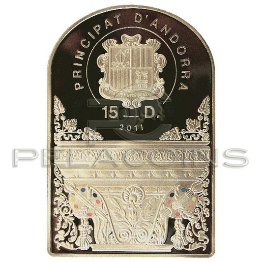 Andorra 2012 15 Dinars Madonna Lucas Cranach