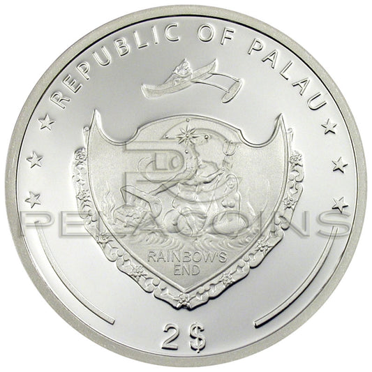 Palau 2011 2$ Konik Polny - Świat Insektów