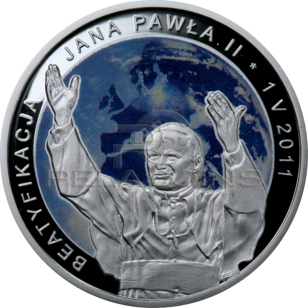 Polska 2011 20zł Beatyfikacja Jana Pawła II – 1 V 2011