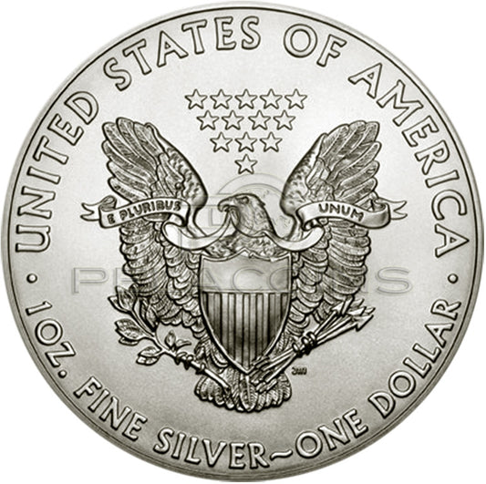 USA 2016 1$ Walking Liberty Eagle on Moon 1oz with real Moon Meteorite
