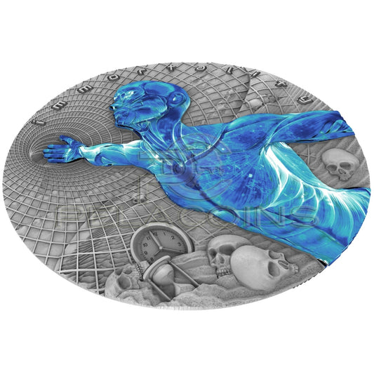 Niue Island 2018 2$ IMMORTALITY - Code of the Future 2oz