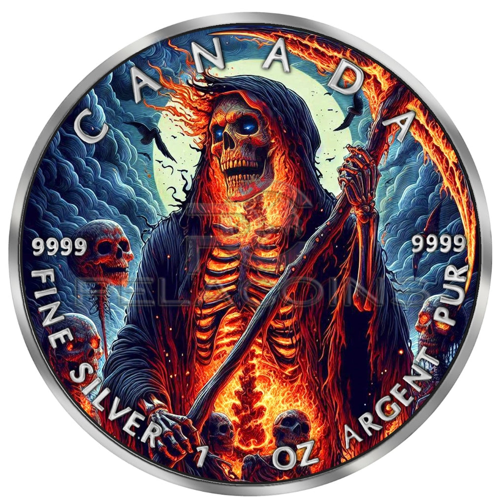 Canada 2024 5$ GRIM REAPER - Maple Leaf Armageddon VIII 1oz