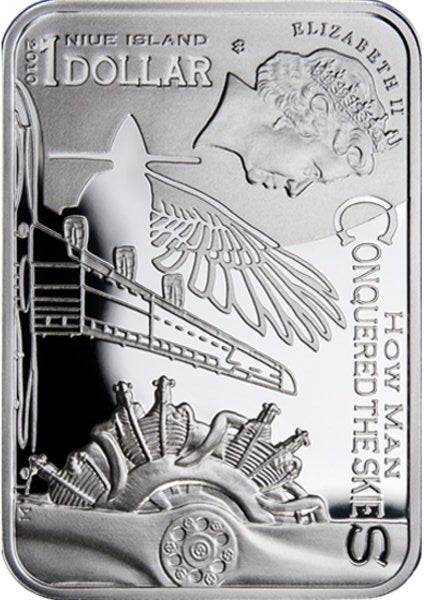 1 $, Jak człowiek zdobywał przestworza - Balon, 2010