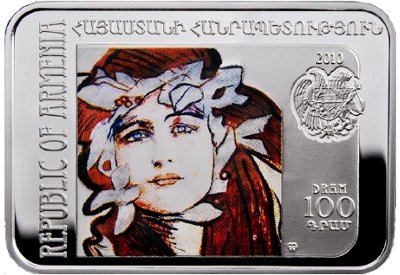 100 dram, Malarze Świata - Teodor Axentowicz (1859-1938), 2010