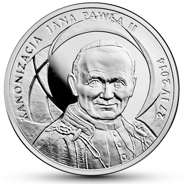 10 zł, Kanonizacja Jana Pawła II 17 kwietnia 2014 r., 2014