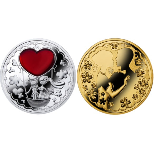 Zestaw monet weselnych - Nowożeńcy, 2014