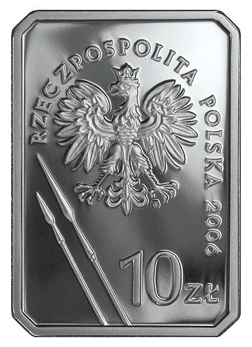10 zł, Historia Jazdy Polskiej - Jeździec piastowski, 2006