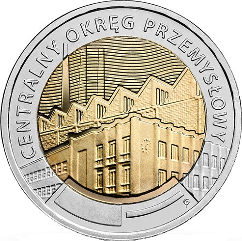5 zł, Odkryj Polskę - Centralny Okręg Przemysłowy, 2017