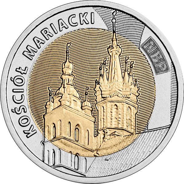 5 zł, Kościół Mariacki w Krakowie, 2020