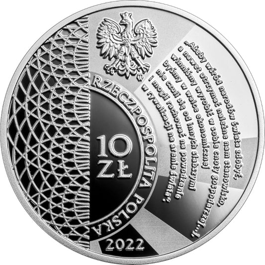 10 zł, Wielcy polscy ekonomiści - Władysław Grabski, 2022