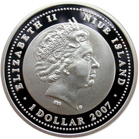 1 dolar, Kalendarz chiński - Rok Szczura - Szczur (Year of the Mouse 2008), 2007