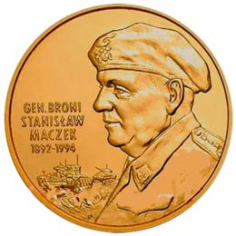 2 zł, Generał Brygady Stanisław Maczek (1892-1994), 2003