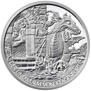 10 Euro, Opowieści i legendy Austrii - Smok z Klagenfurtu, 2011