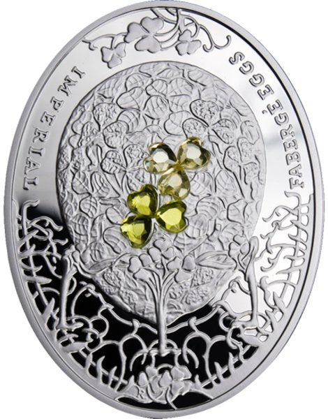 2 $, Carskie Jaja Faberge - Jajo Koniczynowe, 2010