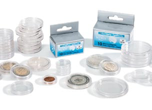 Kapsle na monety 14 mm - opakowanie (10 szt.), Leuchtturm