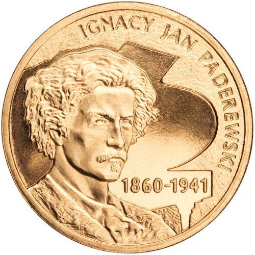2 zł, Ignacy Jan Paderewski (1860-1941), 2011