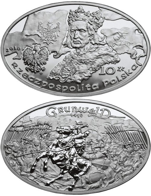 10 zł, Wielkie bitwy - Grunwald - 1410 rok, 2010
