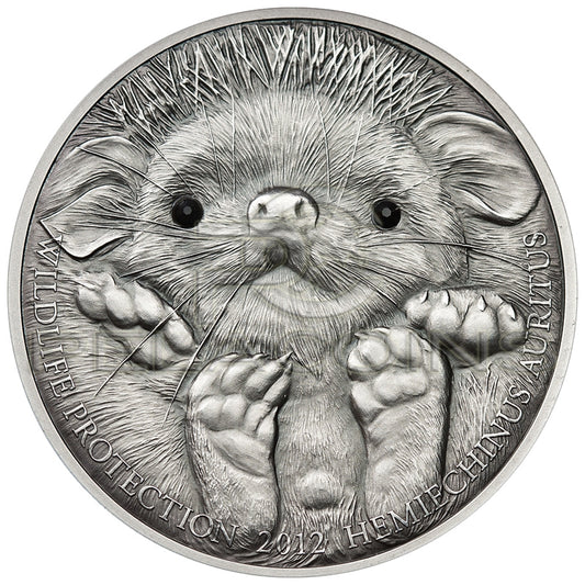 Mongolia 2012 500 Togrog Long-eared Hedgehog