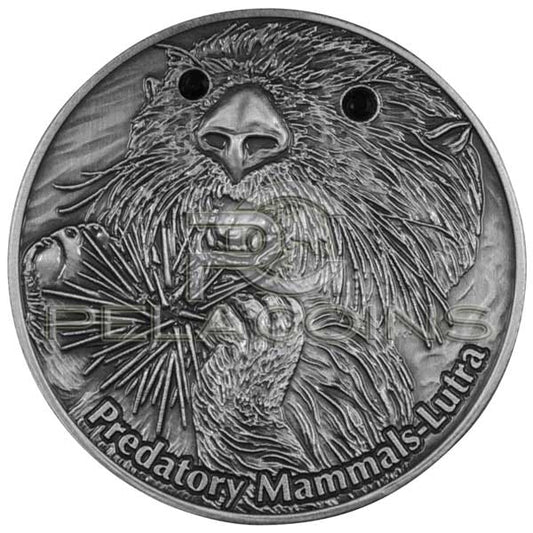 Fiji 2012 10$ Predatory Mammals Lutra - Wydra