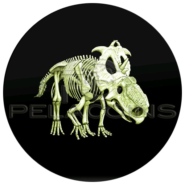 Canada 2012 25 cent Pachyrhinosaur,us Dinosaur Glow in the Dark