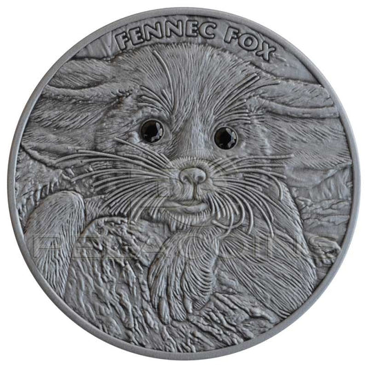 Niue Island 2013 2$ Fennec - Fox Babys