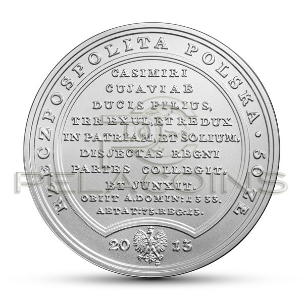 Polska 2013 50 zł Skarby Stanisława Augusta – Władysław Łokietek