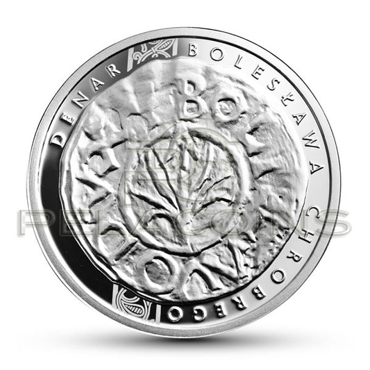 Polska 2013 10zł Historia Monety Polskiej – denar Bolesława Chrobrego