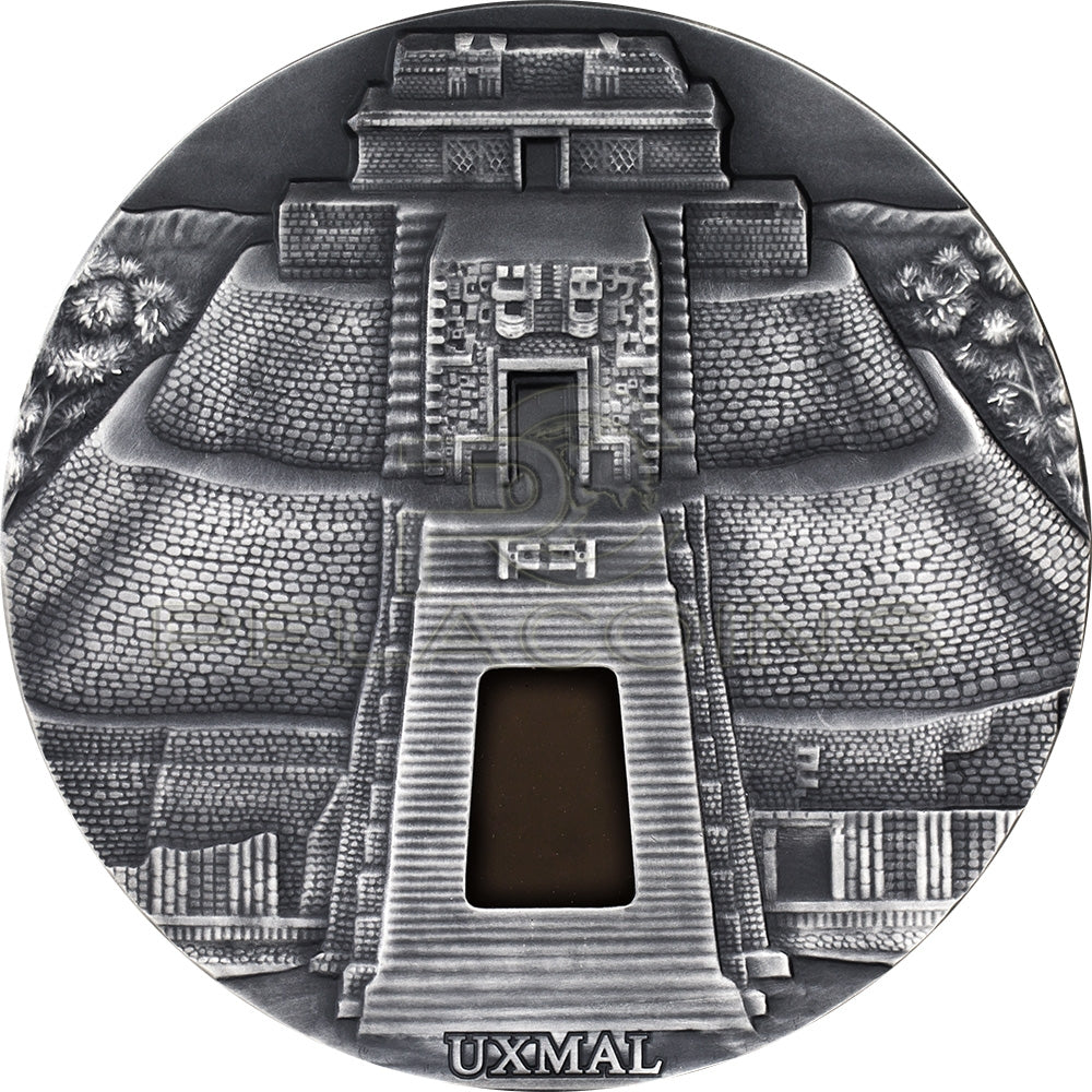 Chad 2016 10000 Francs Uxmal - Pyramid of the Magician 1KG