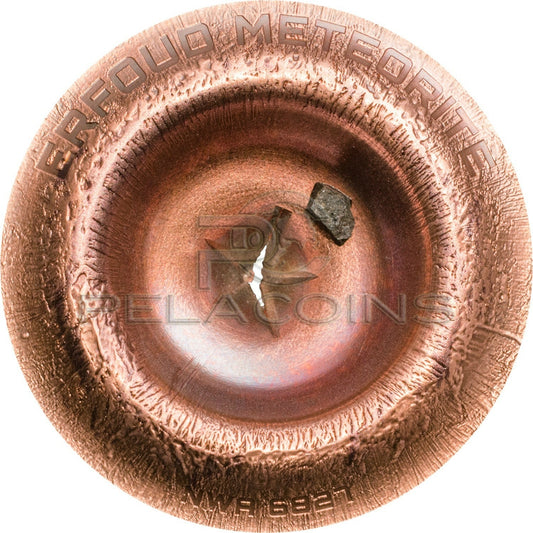 Cook Islands 2018 2$ Erfoud Meteorite NWA 6827