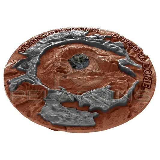 Niue Island 2019 5$ UPHEAVAL DOME - Meteorite Crater 1oz