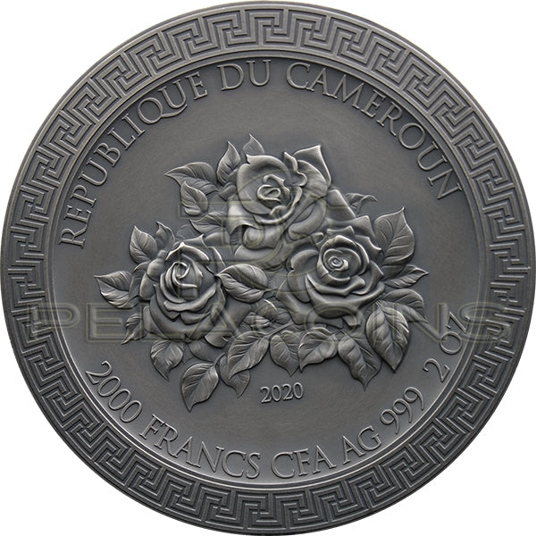 Cameroon 2020 2000 Francs THREE GRACES Celestial Beauty 2oz Silver Coin