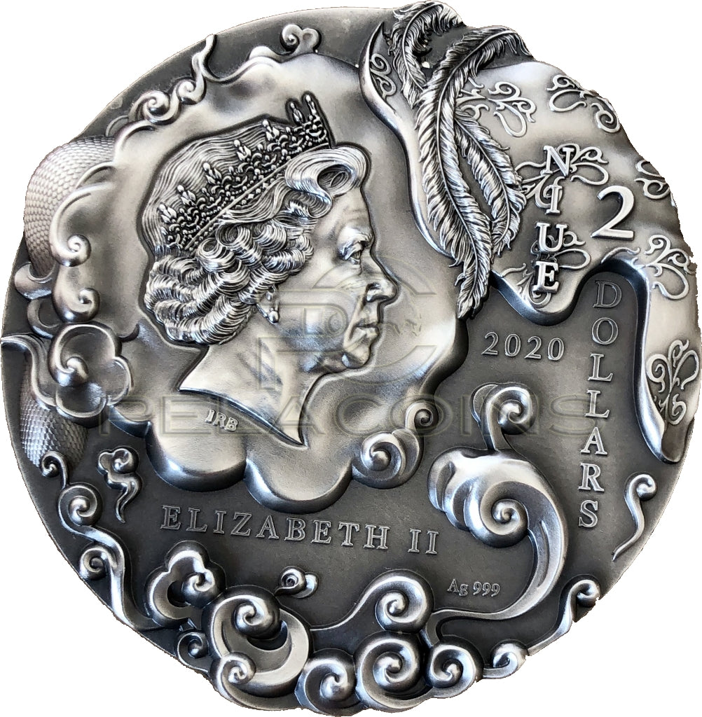 Niue Island 2020 2$ SUN WUKONG Journey To The West 2oz