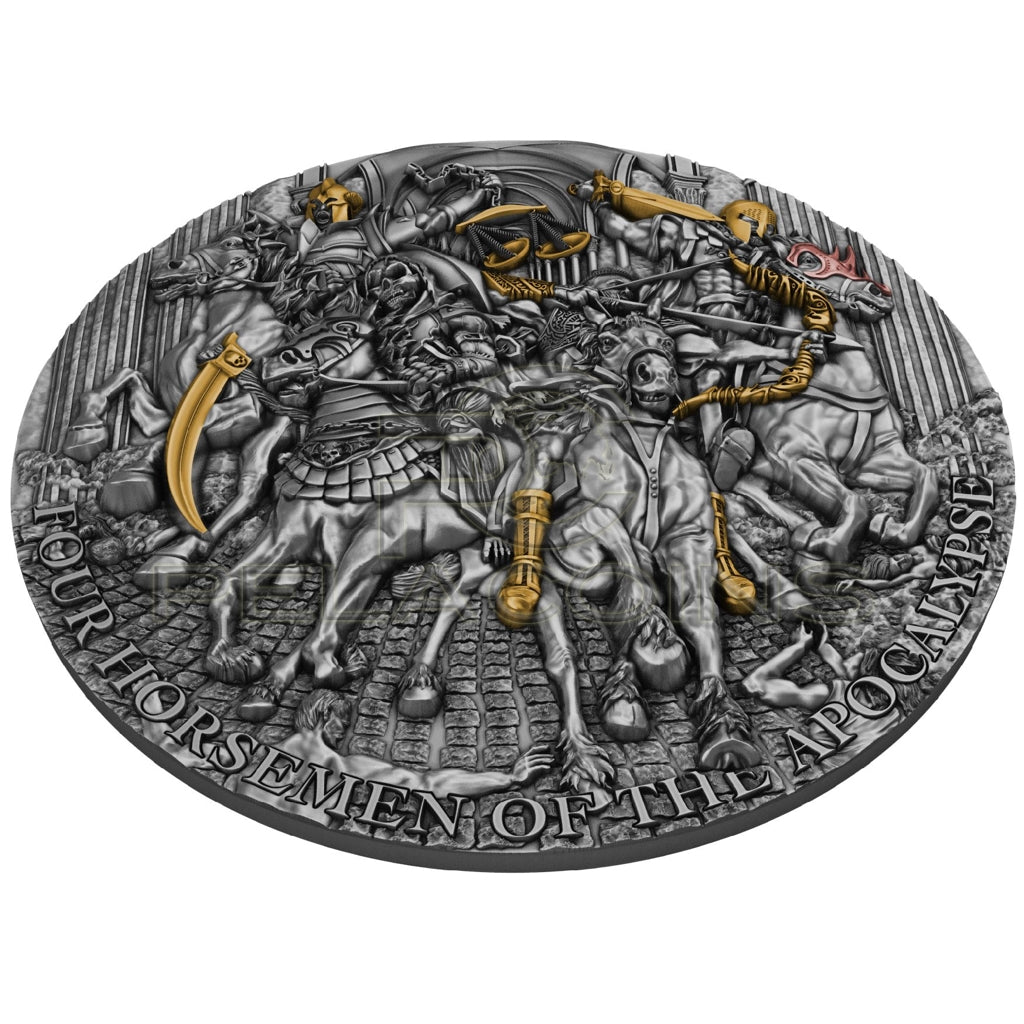 Niue Island 2022 12$ Four Horsemen of Apocalypse 5oz