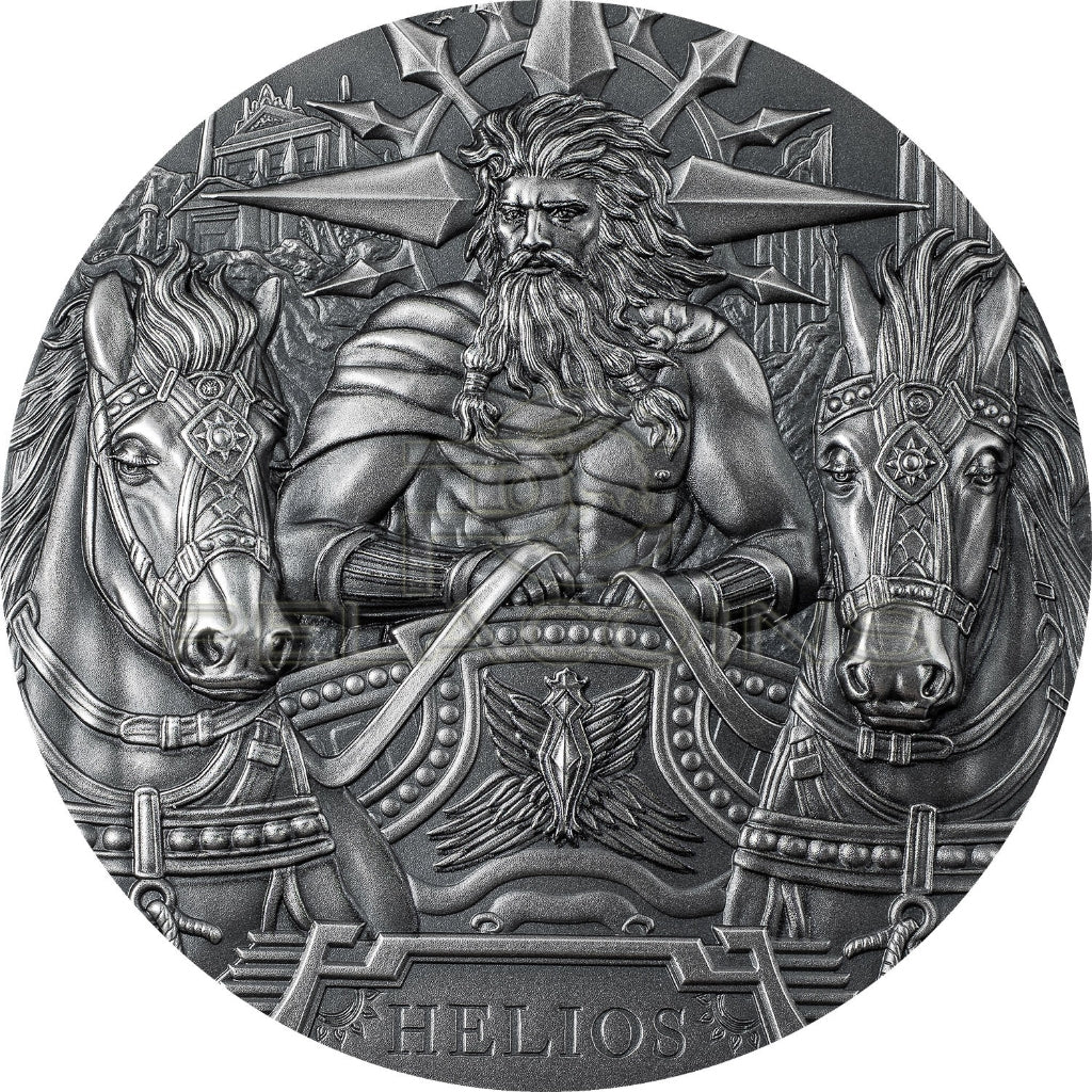 Cook Islands 2022 20$ HELIOS - Gods of The World 3oz