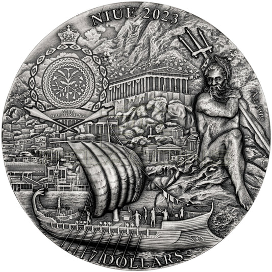 Niue Island 2023 7$ CIRCE ISLAND - Odyssey 3oz