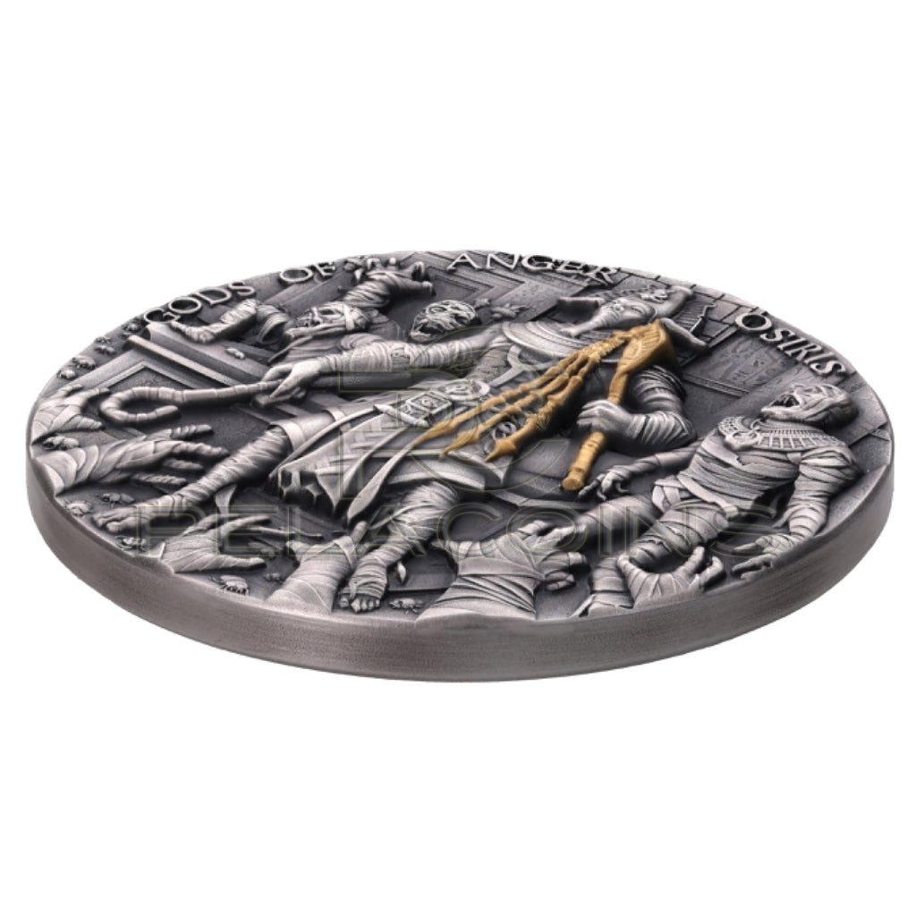 Niue 2023 5$ Gods of Anger - Osiris 2oz Silver Coin