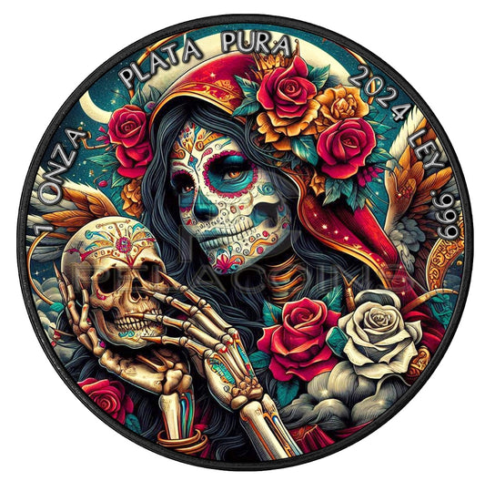 Mexico 2024 1 onza Libertad DIA DE LOS MUERTOS VI - Day of the Dead 1oz