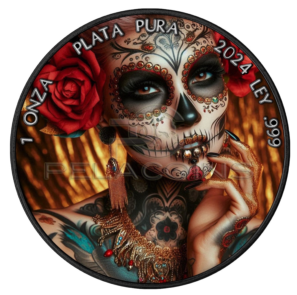 Mexico 2024 1 onza Libertad LA CALAVERA - 1oz Silver Coin