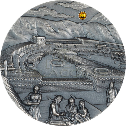 Palau 2024 10$ Chaco Culture Sun Dagger – Equinox & Solstice