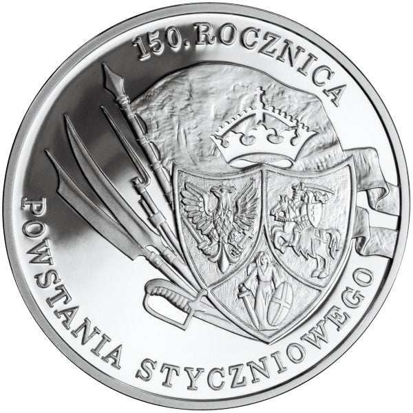 10 zł, 150. rocznica Powstania Styczniowego, 2013