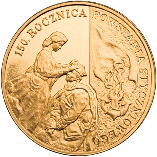 2 zł, 150. rocznica Powstania Styczniowego, 2013